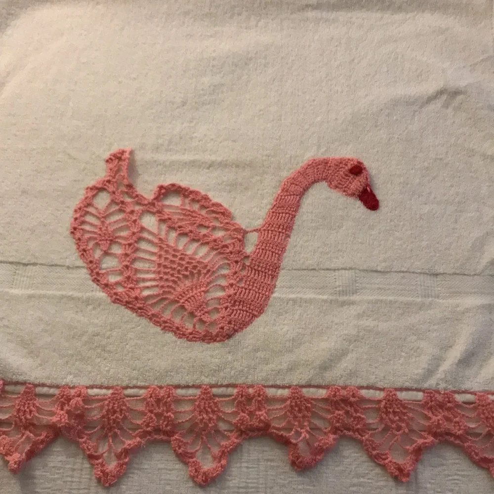 Handmade vintage towel